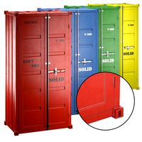 Sea Container wardrobe 4 COLORS 3D Model