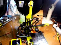 CR-7: Above Material Bobbins (need M8 thread) 上置料架 by Feric
