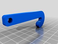 Malik Hockey Stick Keychain by NicoleWreyford