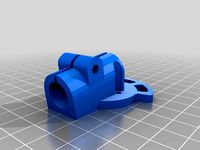 Simple Motor Mount with 8˚ Tilt to Center by flashbrando