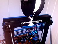 wanhao DI3 filament guide v.2 by WINTERKILL