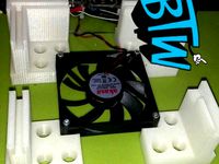 Tinyboy / mini Fabrikator fan feet for 80mm fan by Microfty