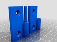 Wanhao Duplicator 4S Direct Fit Lift Off Door Hinge by aplumb