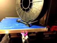 All Plastic, Spool Holder, 100mm wide by Reach3D_Nate_Rogers