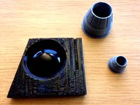 R2D2 costume parts - Radar Eye and Holographic Projector by 3E8