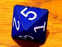 Two-color polyhedral dice by TimEdwards