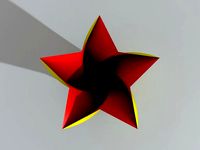 Five-pointed star vase by JarvisWoo