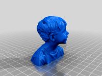 3D-Scan Bust Child by Tadoxx