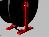 Spool Holder With Brake by elwood127