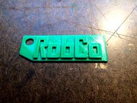 Fallout - RobCo Keychain and Emblem by donttouchmyfork