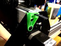 ShapeOko II Outside Belt Clamp - Add an inch of travel to your Oko! by jimustanguitar