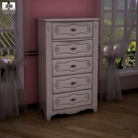 Ashley Exquisite Chest 3D Model