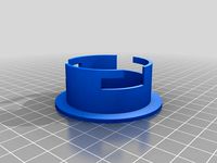 Dirt Devil F2 filter coupling, customizable by PocketBrain