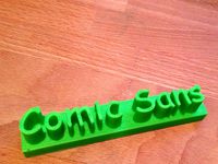 Comic Sans - in Comic Sans by DwarfG