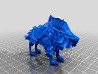 Armored Wolf by Hamerhand