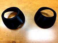 Tweeter Mount for Gen 5/S197 Ford Mustang (48/58mm tweeter) by thedayowl