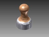 coffee tamper 40mm  by LINUX_FOR_DAYZ
