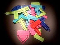 Customizable Bookmark / Paper Clip by skarab42