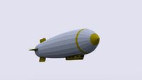 Zeppelin 3D Model