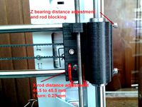 X ends with rod distance adjustment by xavan