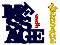 Variable WORD Sculpture by Roebi