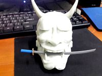 Hannya 般諾鬼頭燈罩 by to186977