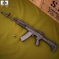 AK-12 3D Model
