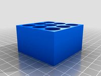 Customizable Vial Holder by makerbc