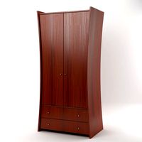 Wardrobe Mahogany