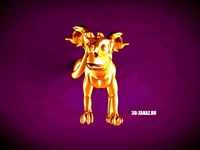24 carat Dragon by 3DDEDCLUB