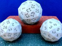 Dodecahedral, Icosihedral Dice   by pmoews