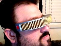 Star Trek TNG The VISOR  by swvader