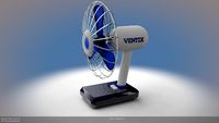 Table Fan 3D Model