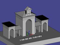 Puerta de Hierros del Recinto Ferial de Albacete by RogelioCarrillo