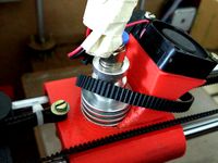 simple XY carriage for a custom H-Bot by bampi2k