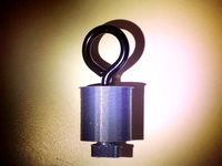Greenhouse plant hanger attachment clip by guthrieden