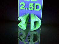 2D 2.5D 3D   Dualstrusion by 3dkreashunz