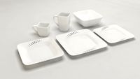 Common Square Dishes 3D Model