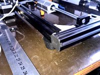 Aluminium 2020 (20 mm) profile cap/cover by eried