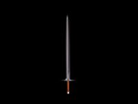 Epic Sword 3D Model
