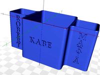 KABE Caravan toothbrush holder by 3DPingu