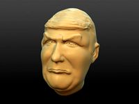 Trump with Comb-over by abrokadabra