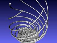 Openscad spirals by mafmuf