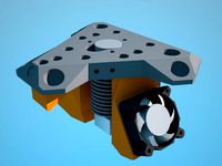 modular delta effector incl. carriage, fan and light by toolson