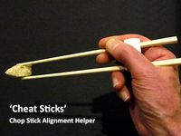 'Cheat Sticks' - The easy way to keep your Chop Sticks under control! by muzz64