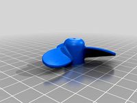 Small RC boat propeller by andrethomas