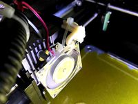 Solidoodle Press extruder fan bracket and horizontal plate by kel