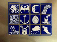 Titan Blue Legion Markers by kerog777