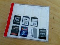 CD case SD Holder by makedave