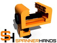 Desk / Table Mount Hobby Vice Fully 3D Printable by 3DMasterRace